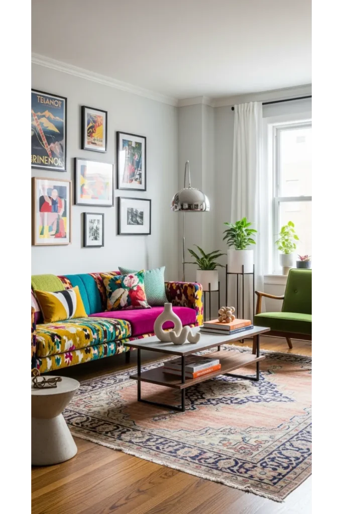 Mix of Vintage and Modern Colors