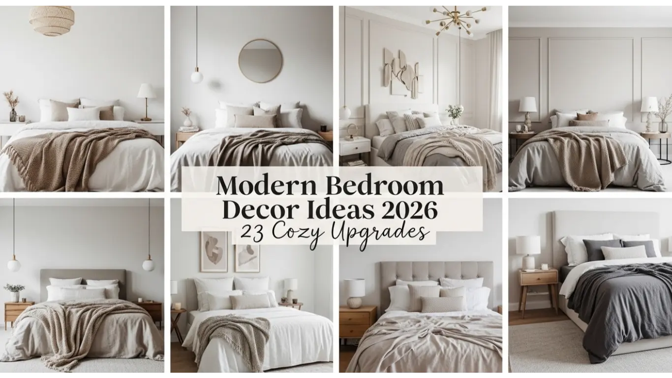 Modern Bedroom Decor Ideas 2026 23 Cozy Upgrades 1 Modern bedroom decor ideas 2026 1