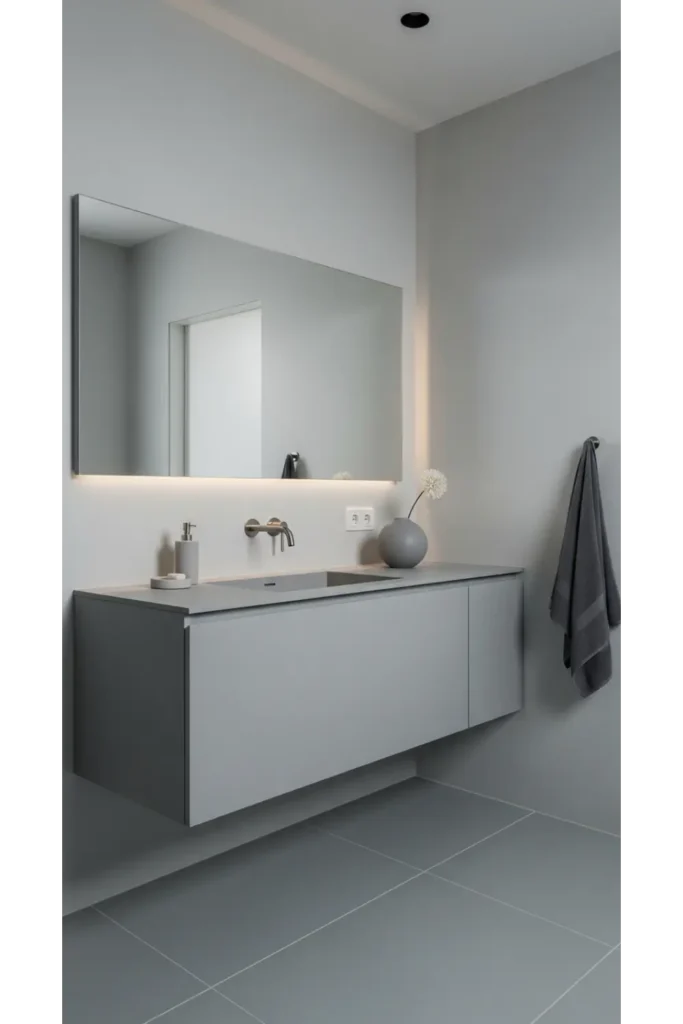 30 Magical Bathroom Ideas to Save Today 26 Monochrome Serenity