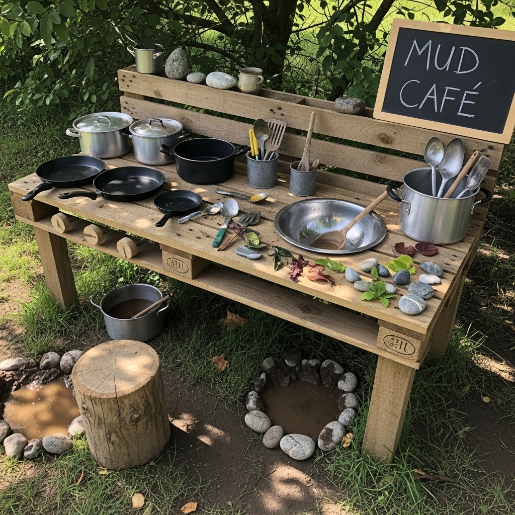 Mud Kitchen Outdoor Play Space