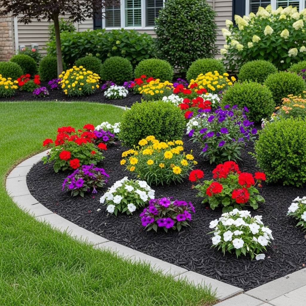 Mulch Beds That Instantly Refresh the Yard