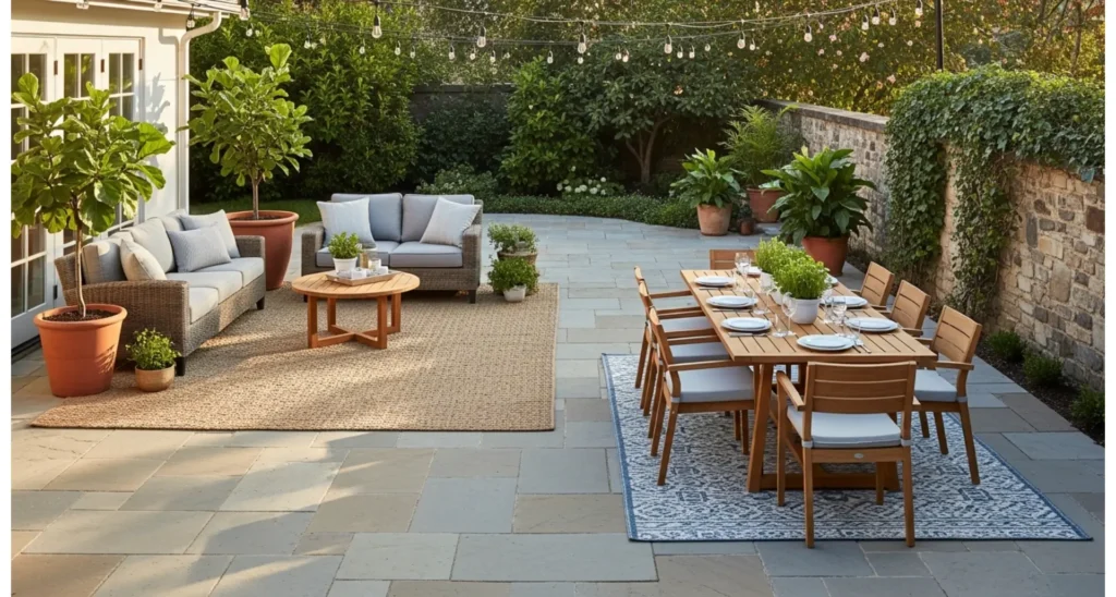 Multi-Zone Patio Organization