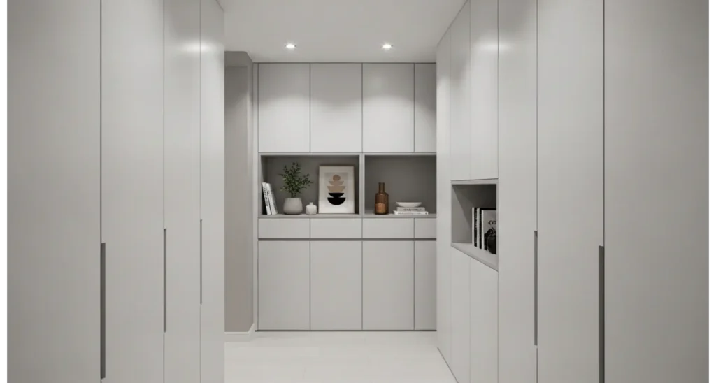 23 Singlewide Mobile Home Ideas That Save Space 17 Narrow Hallway Storage