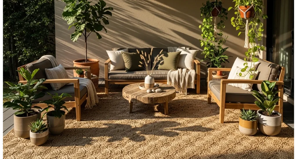 Natural Fiber Look for Earthy Vibes