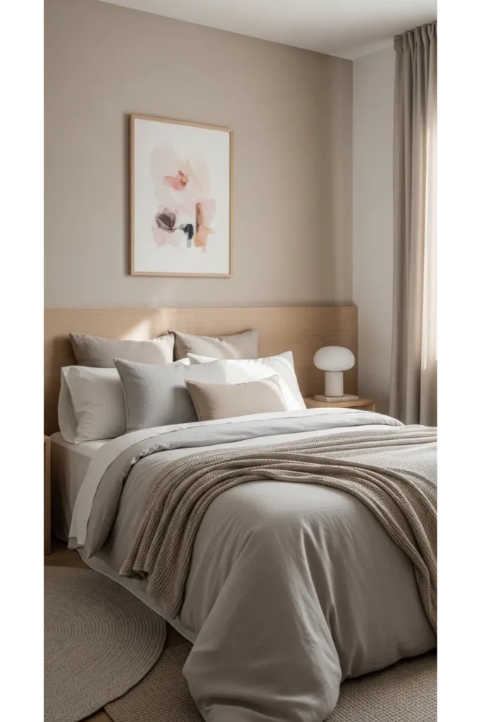 25 Modern Apartment Decor Ideas for Stylish Small Spaces 21 Neutral Bedroom Retreat