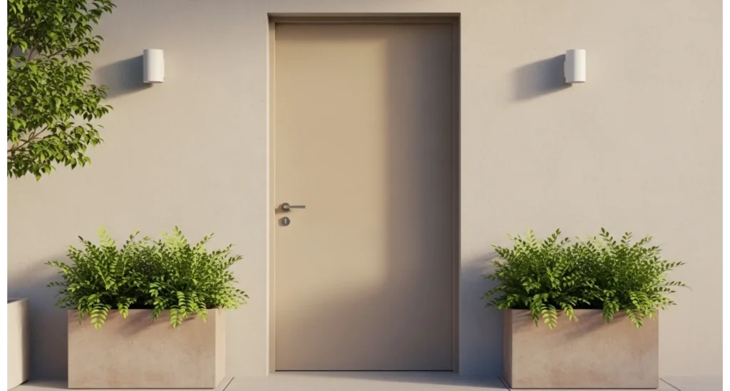 Spring Door Ideas for Fresh Home Style 23 23 Neutral Tone Spring Door Look