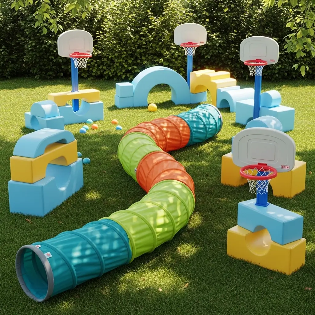 Obstacle Crawl Tunnel