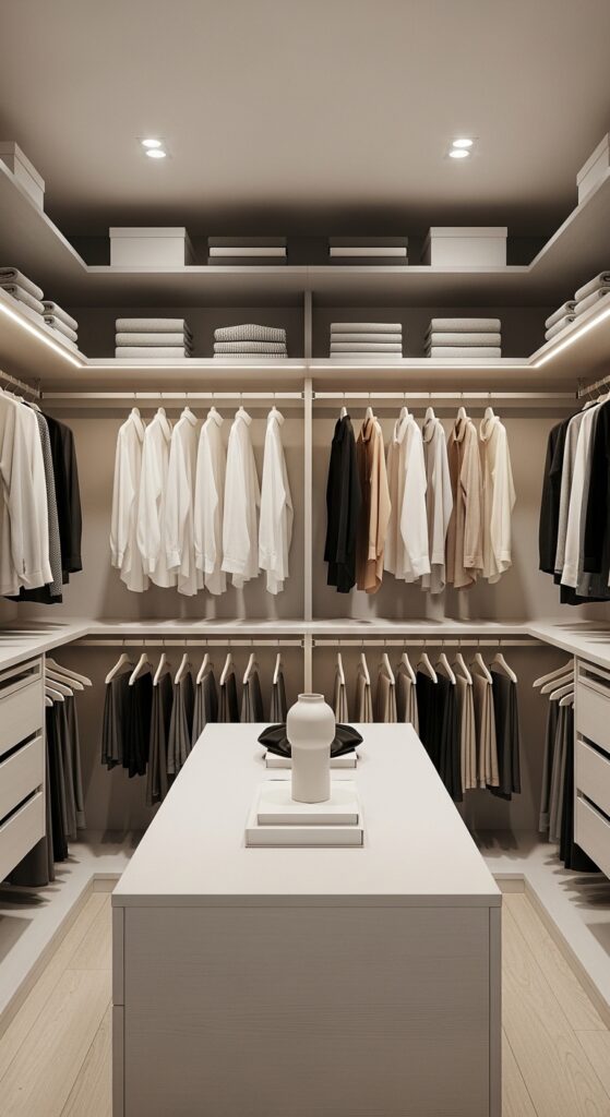 Organized Closet Space