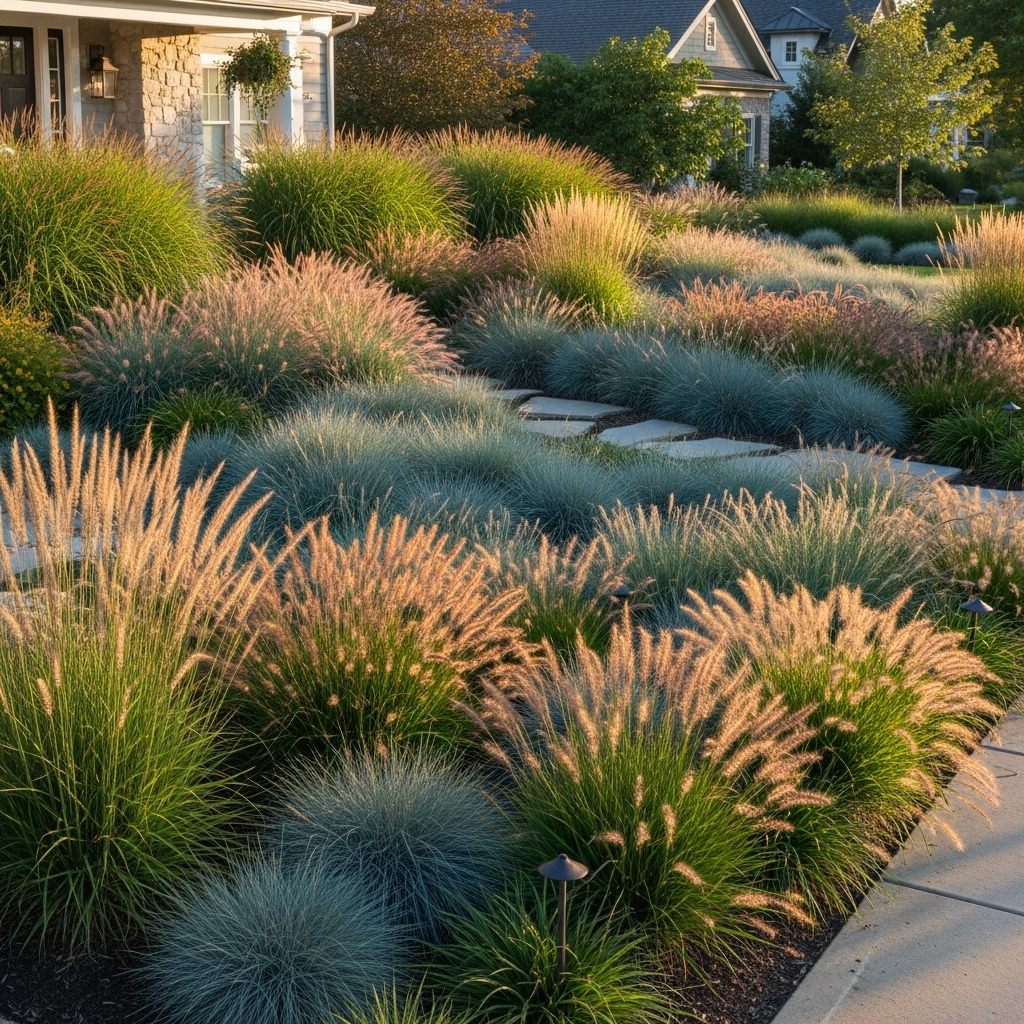 Ornamental Grass Layers