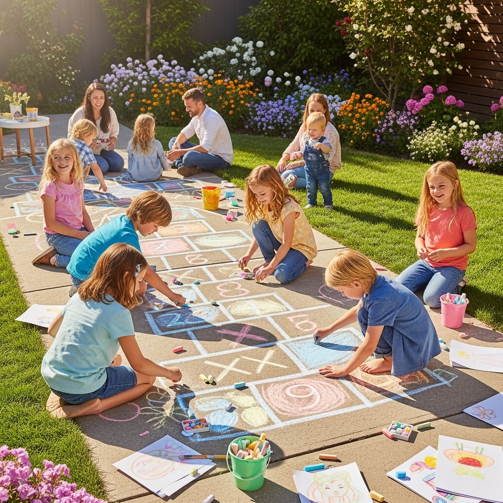 Outdoor Chalk Zone