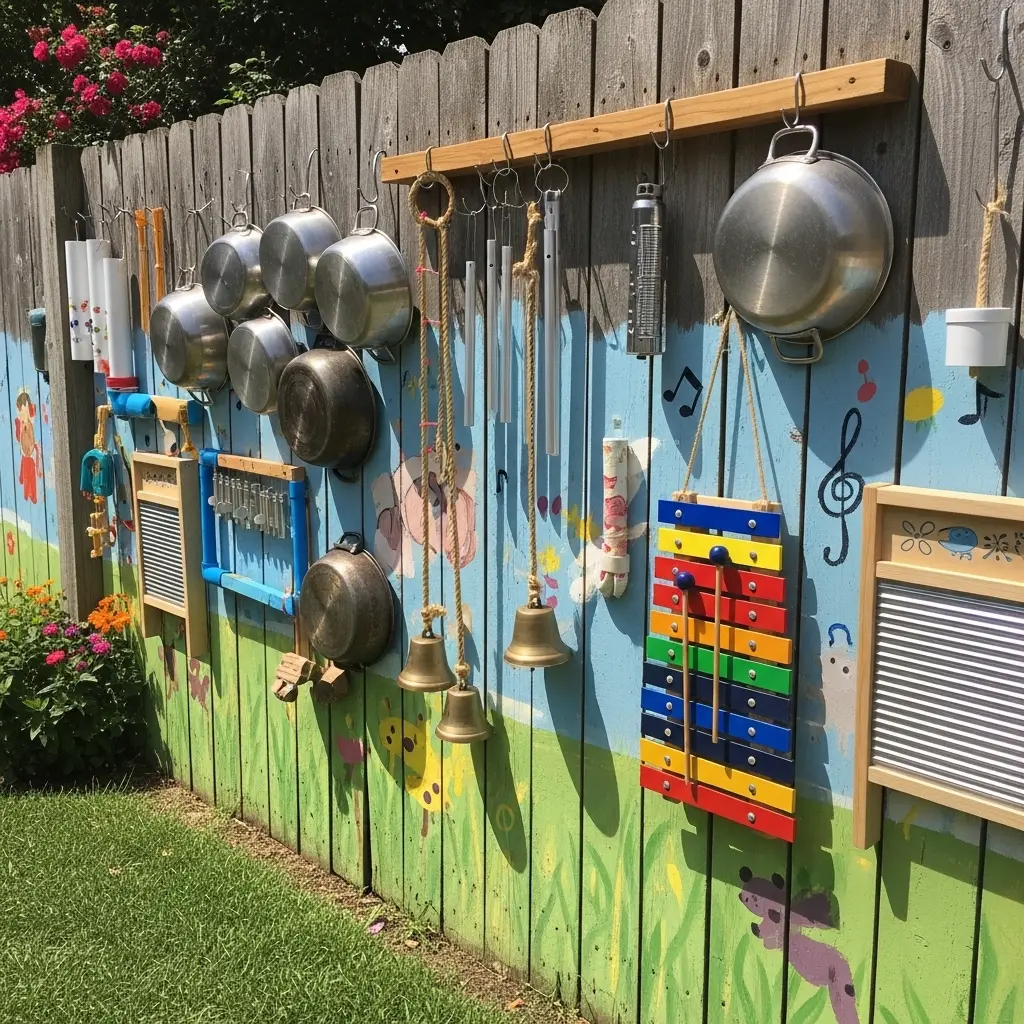 Outdoor Music Wall