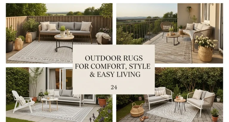 Outdoor Rugs for Comfort, Style & Easy Living 24