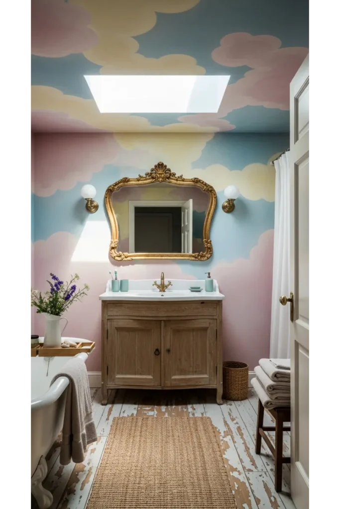 Painted Ceiling Surprise