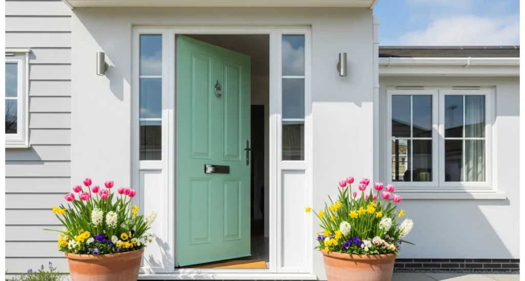 Spring Door Ideas for Fresh Home Style 23 3 Painted Pastel Door Refresh