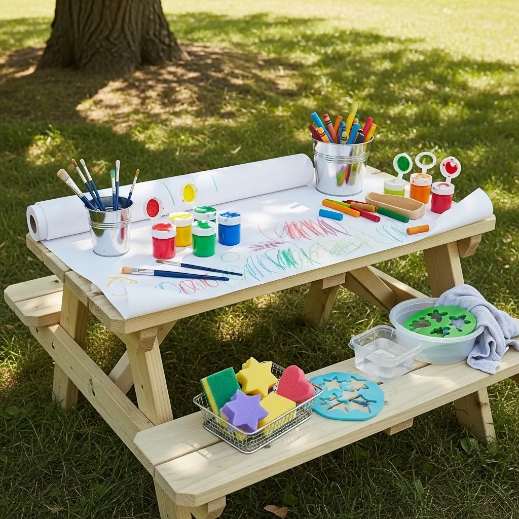 Picnic Craft Table