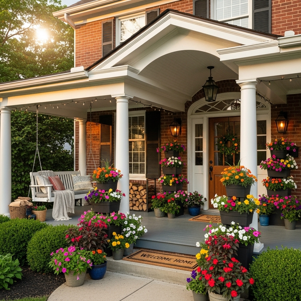 Porch Planter Styling