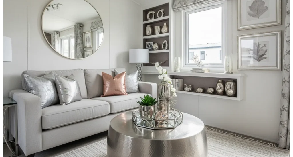 23 Singlewide Mobile Home Ideas That Save Space 10 Reflective Decor Accents