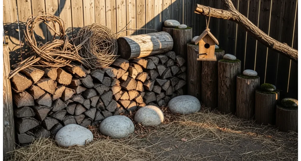 Back Corner Yard Ideas 23 Cozy Space Boost Hacks 23 Rustic Wood Corner