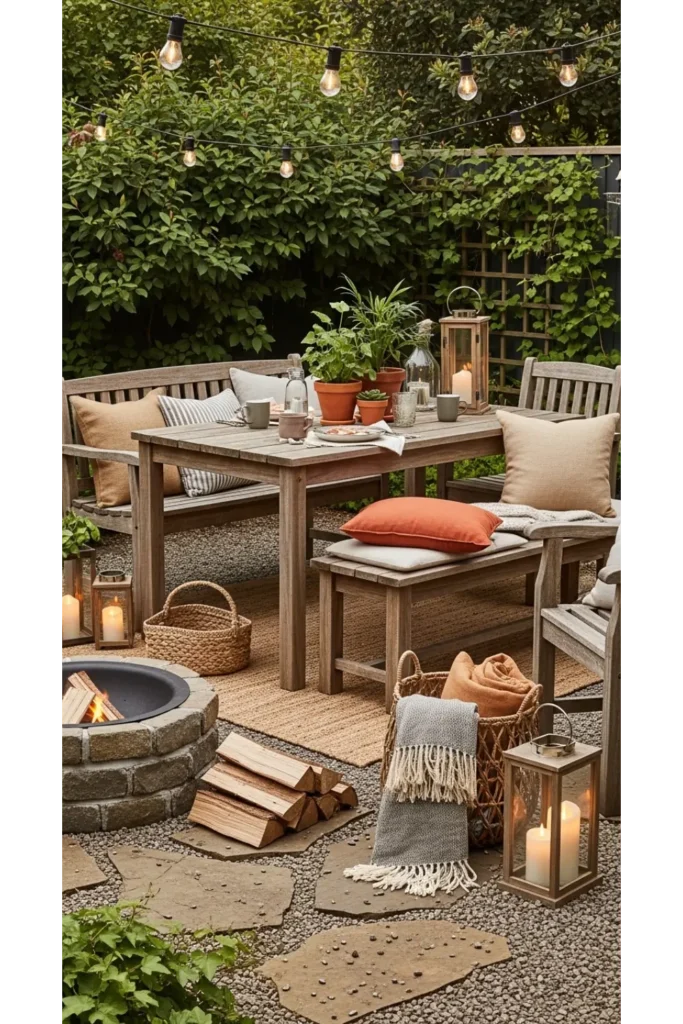 Outdoor Furniture Sets to Upgrade Your Backyard 21 13 Rustic Wooden Seating Theme