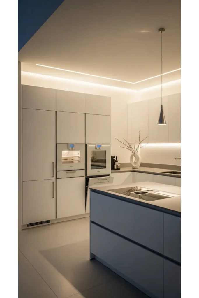 Smart Hidden Technology Kitchens