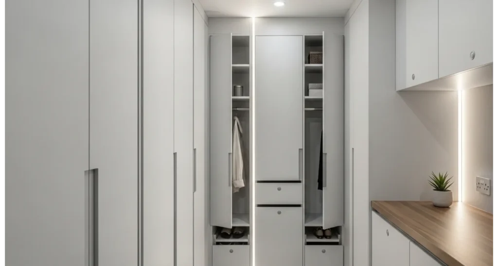 23 Singlewide Mobile Home Ideas That Save Space 3 Smart Vertical Storage Panels