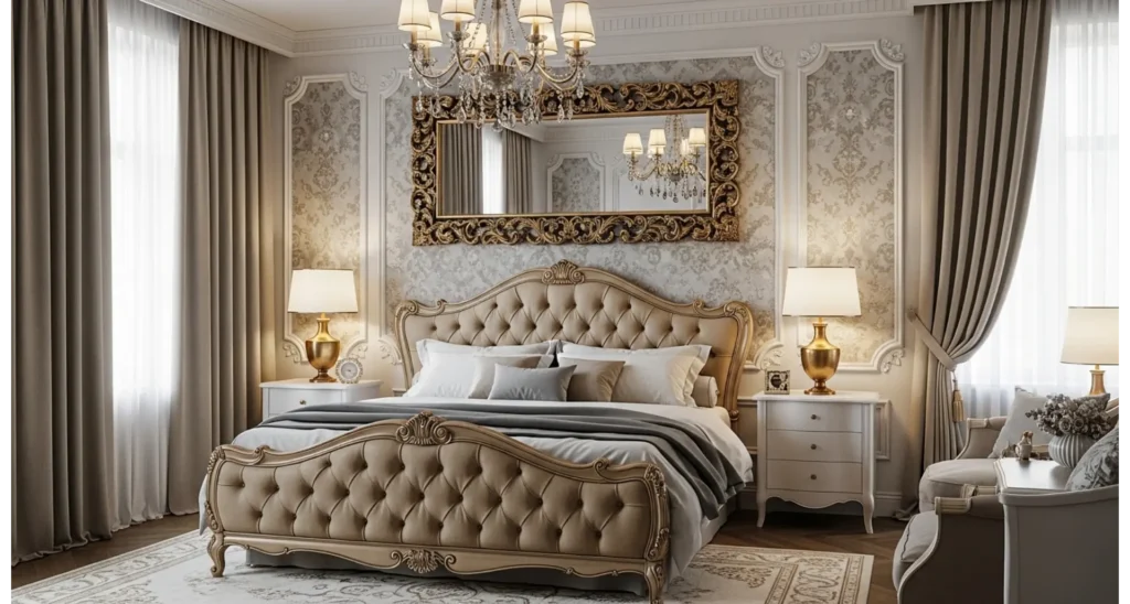 Neo-classical master bedroom ideas: 23 Luxe Tips 11 Soft Gold Accents for Warm Elegance
