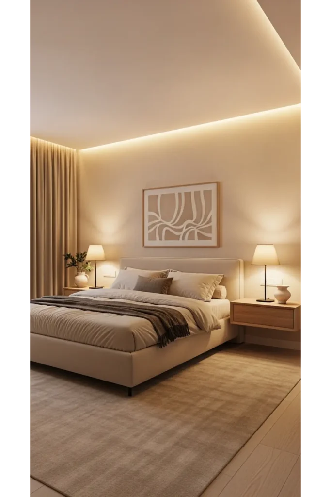 Modern Bedroom Decor Ideas 2026 23 Cozy Upgrades 2 Soft Neutral Layering