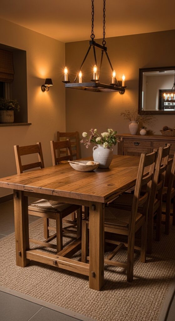 Luxury Dinning Table Ideas For Elegant Homes 23 3 Solid Wood Artisan Table