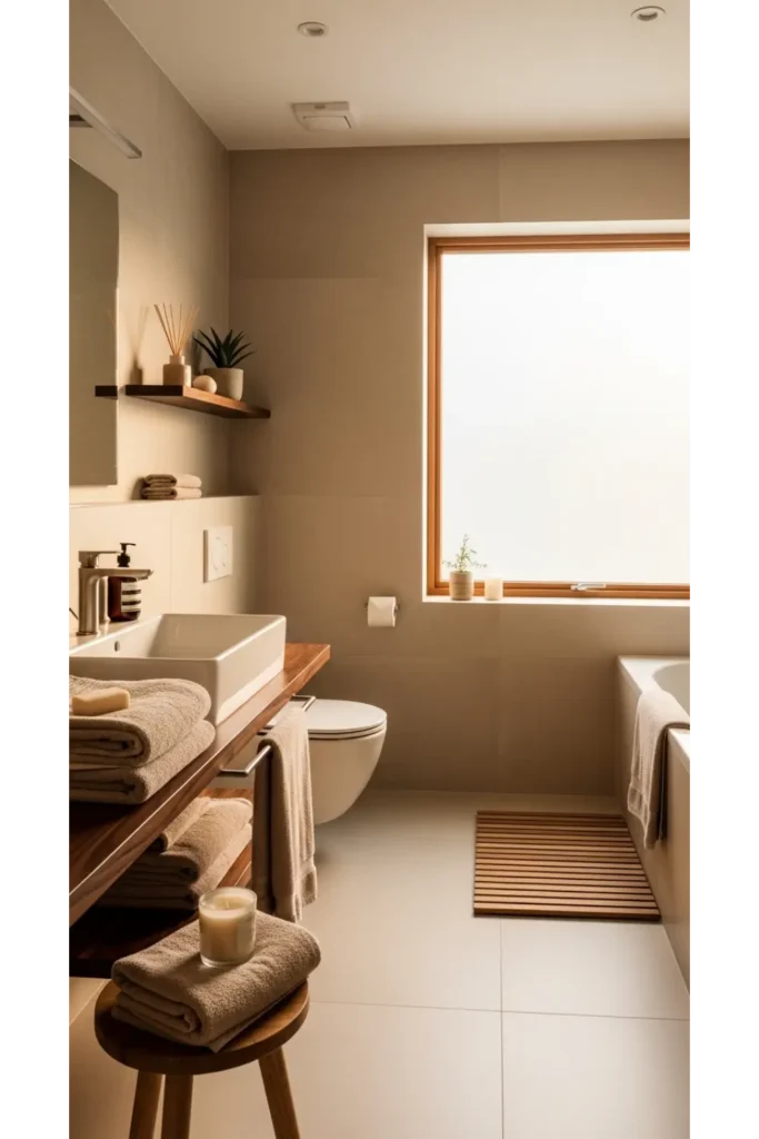 30 Magical Bathroom Ideas to Save Today 4 Spa Inspired Neutral Palette