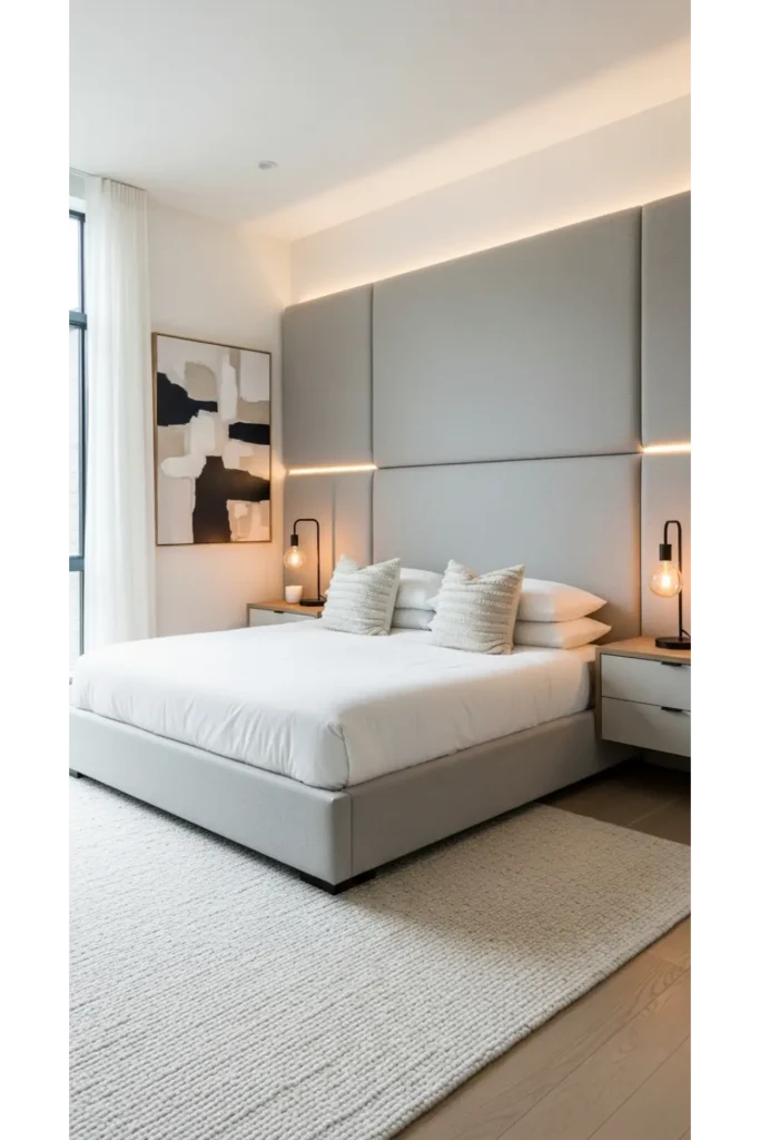 Modern Bedroom Decor Ideas 2026 23 Cozy Upgrades 3 Statement Headboard Walls