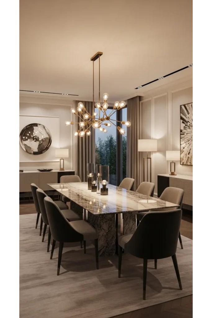 Luxury Dinning Table Ideas For Elegant Homes 23 12 Stone Top Dining Table