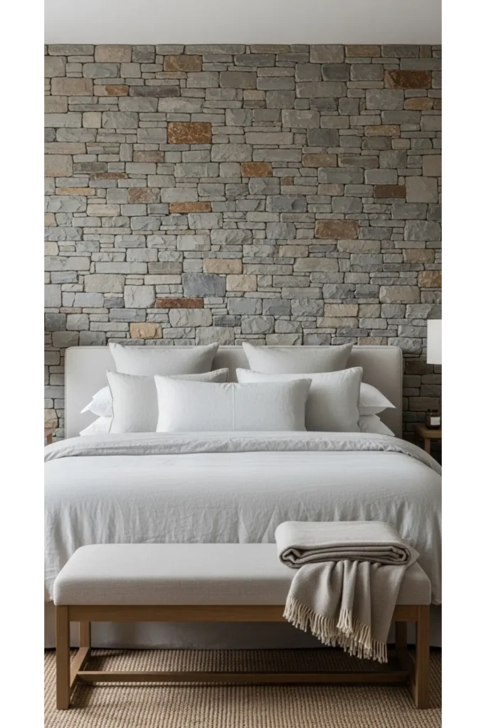 Stone and Linen Harmony