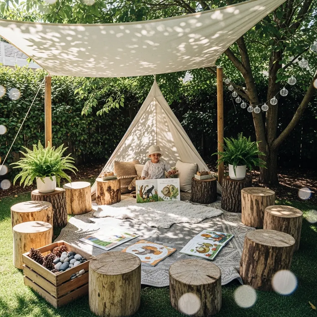 Story Circle Stump Seats