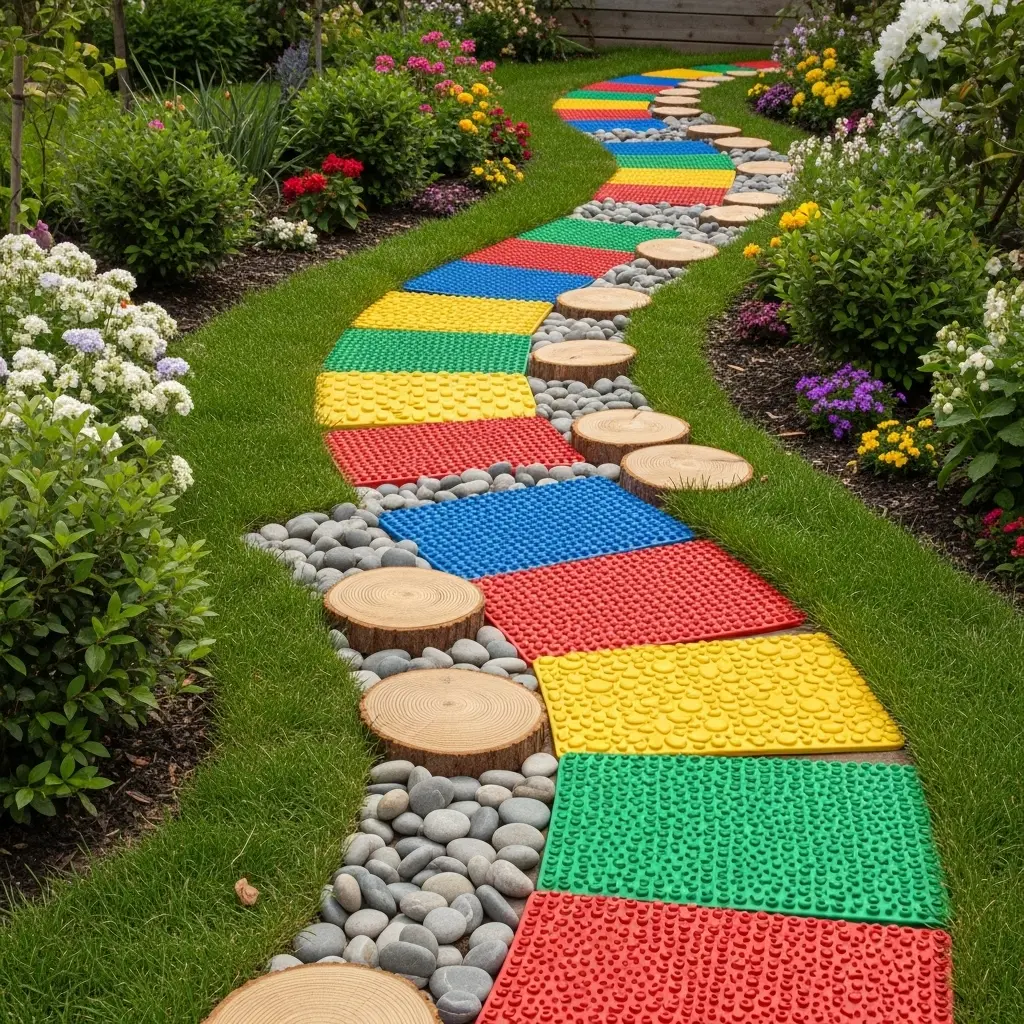 Texture Stepping Path