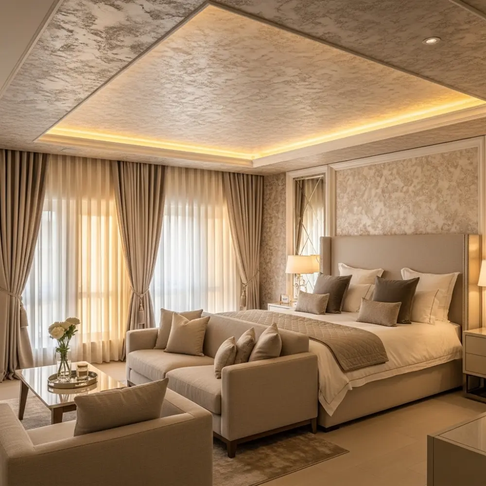 Textured Ceiling Treatment