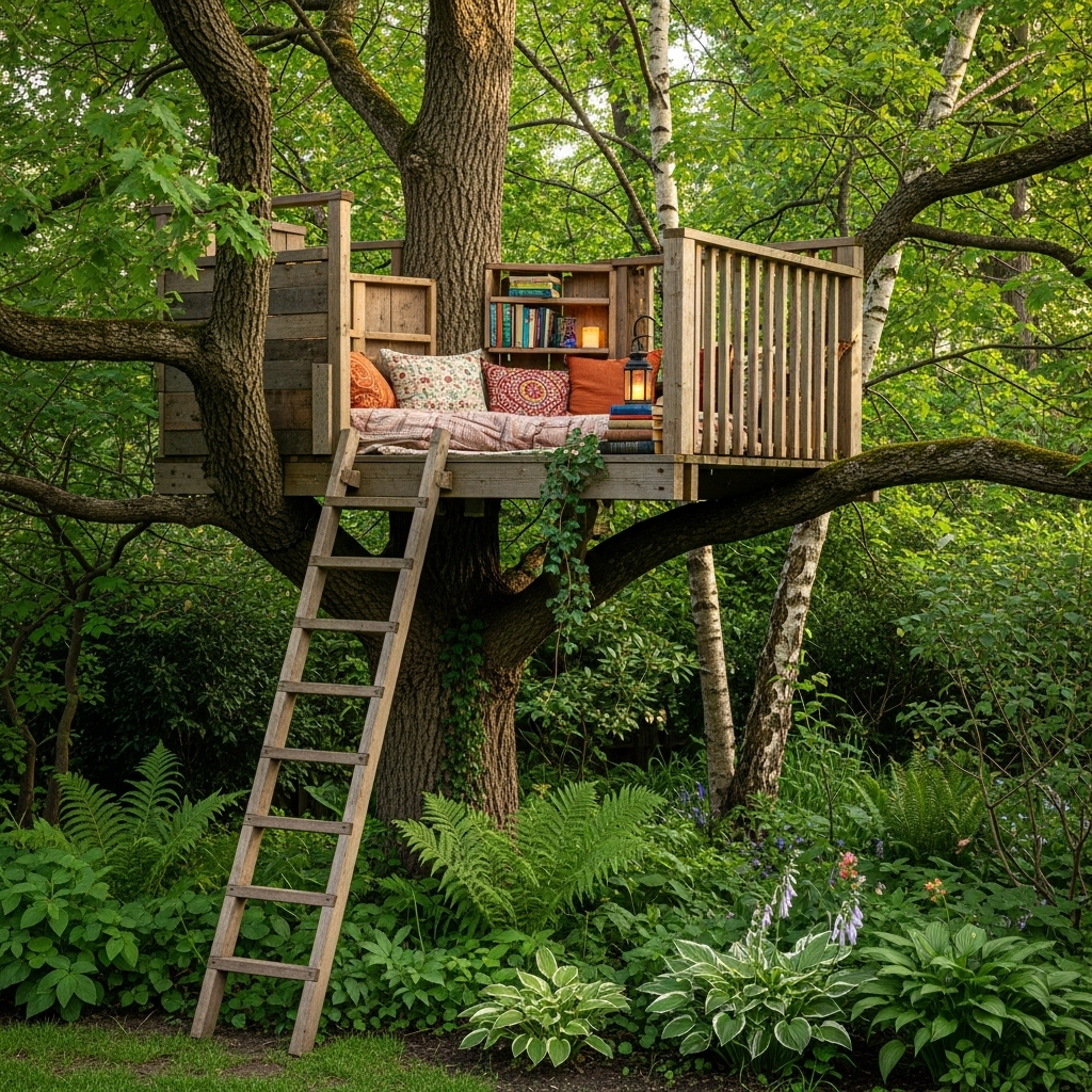Treehouse Reading and Play Loft
