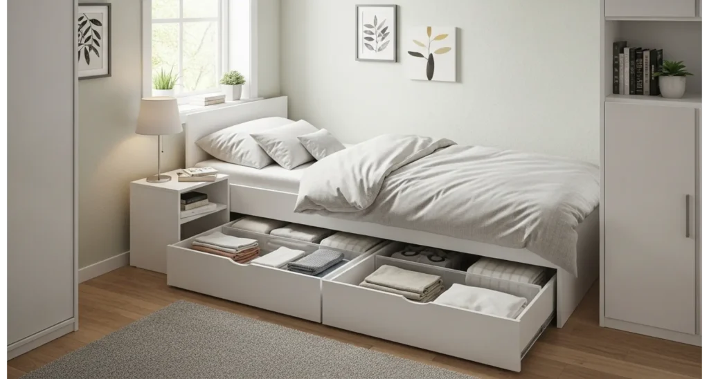 23 Singlewide Mobile Home Ideas That Save Space 8 Under Bed Storage Solutions