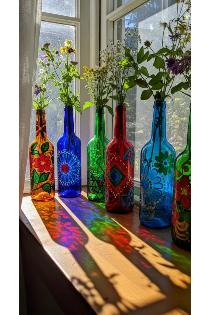  Upcycled Glass Bottle Decor