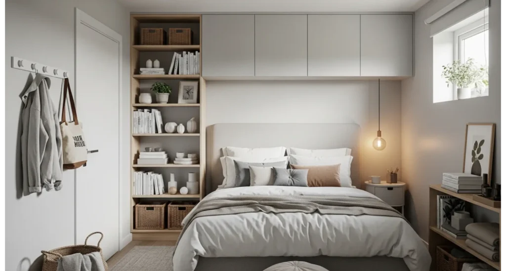 Use Vertical Storage to Free Floor Space