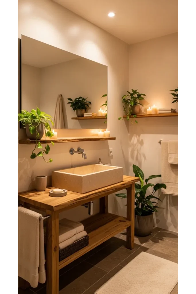 Warm Neutral Spa Retreat