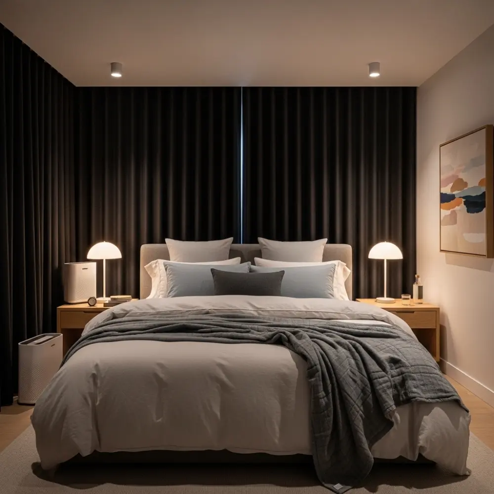 Wellness Focused Sleep Sanctuary Details