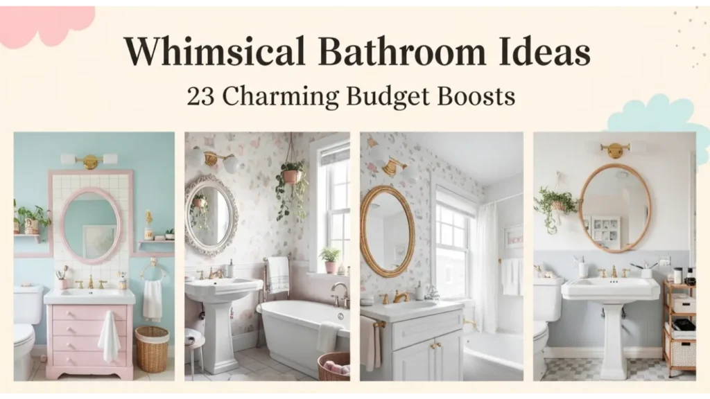 Whimsical bathroom ideas