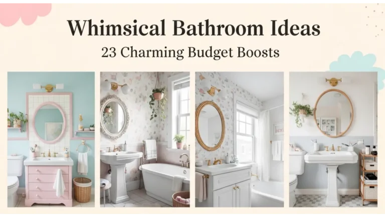 Whimsical bathroom ideas