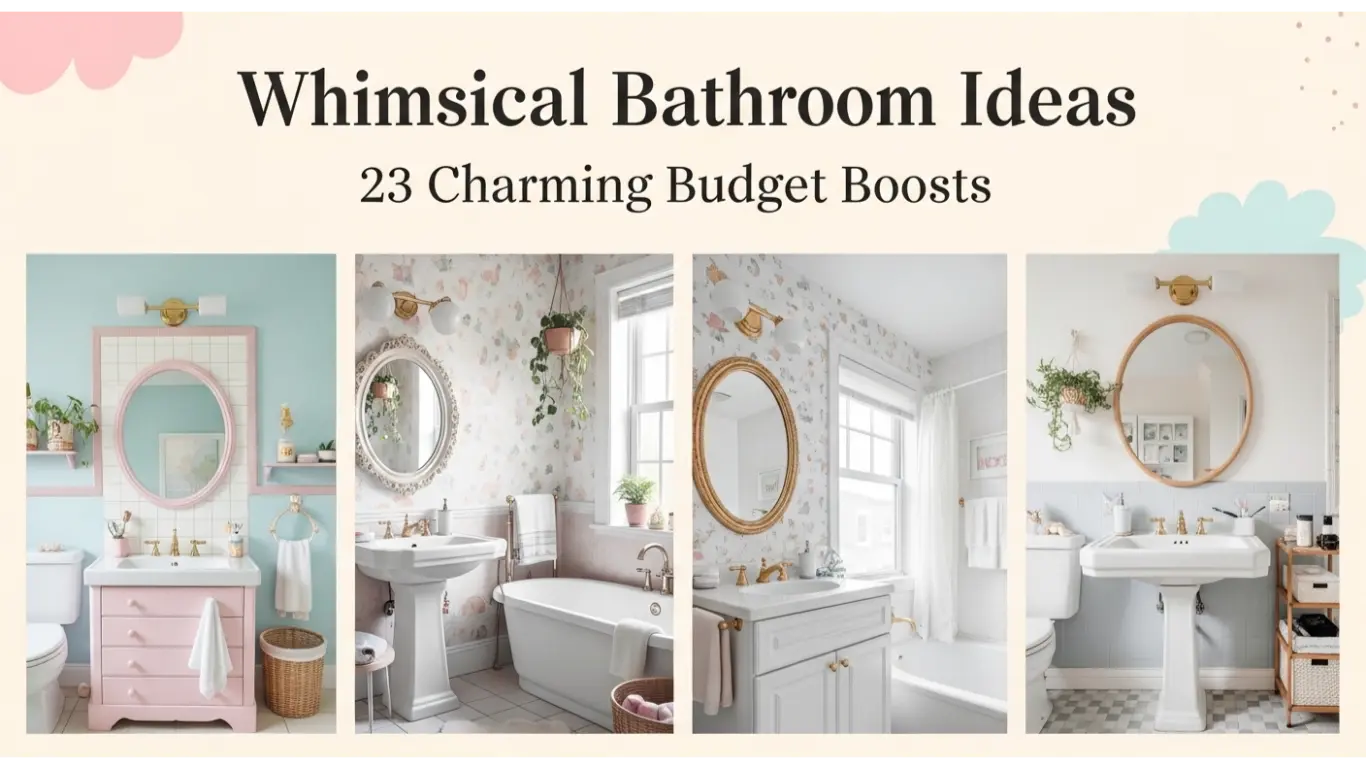 Whimsical bathroom ideas