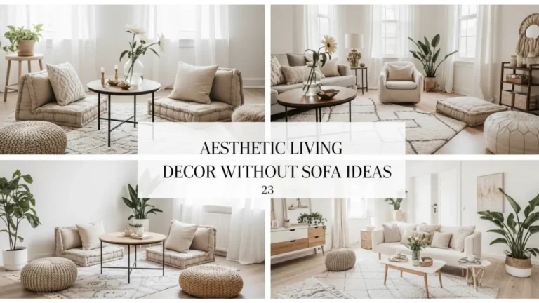 Aesthetic Living Room Decor Without Sofa Ideas 23 15 aesthetic living room decor without sofa