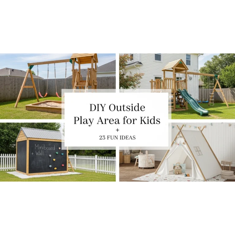 diy playground backyard