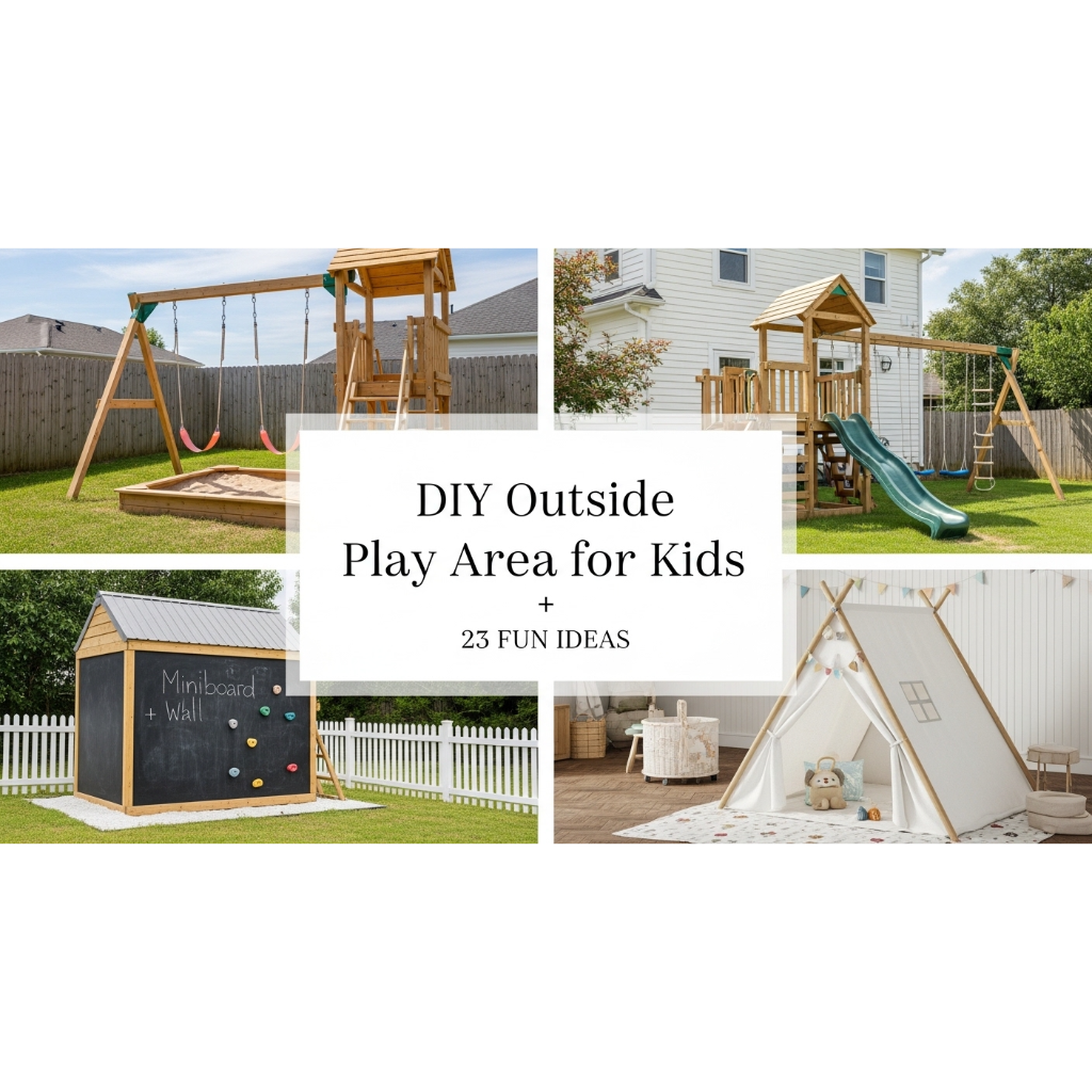 diy playground backyard