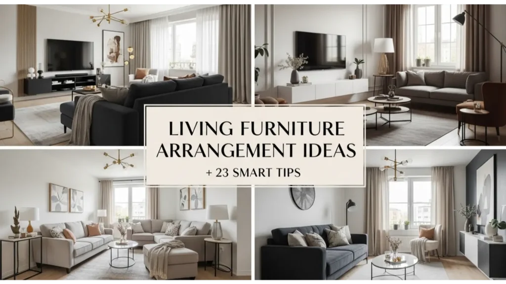 living room furniture arrangement ideas