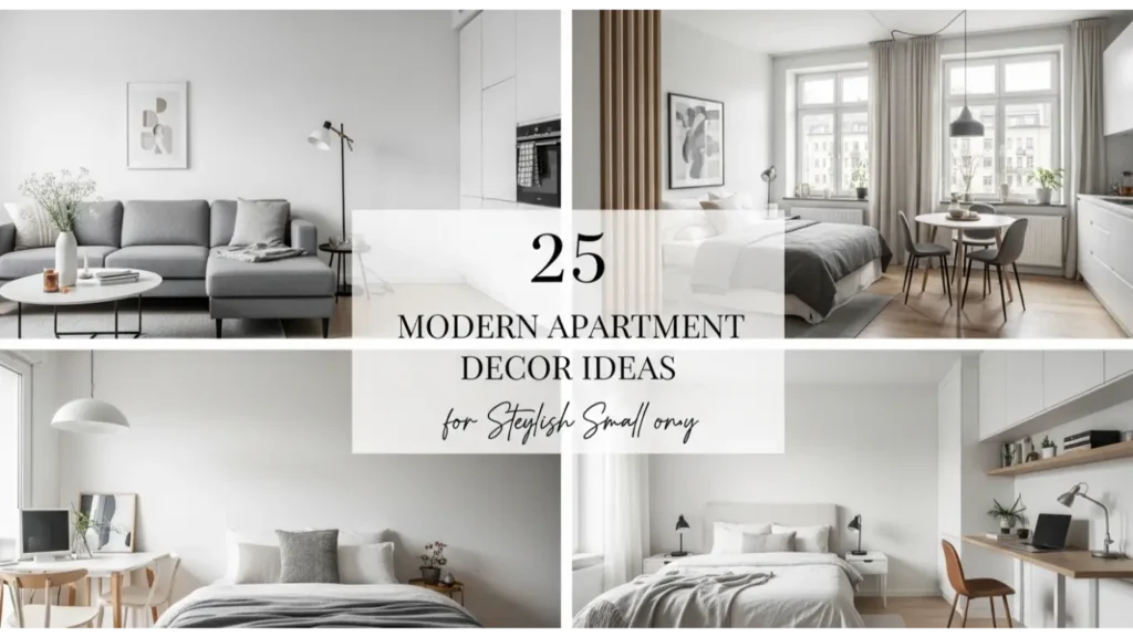 modern apartment decor ideas