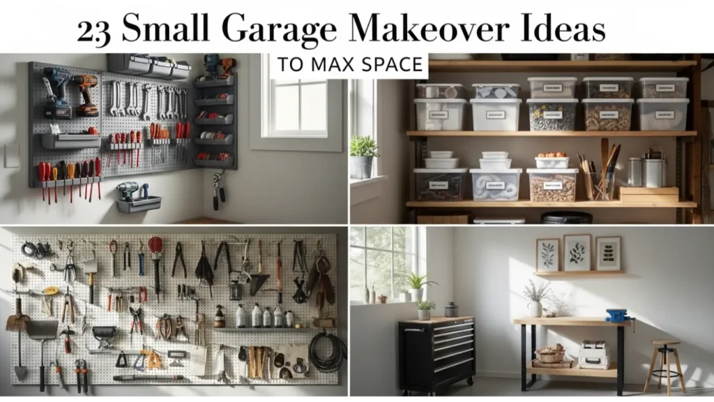 small garage makeover ideas